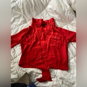 Viberate orange blouse